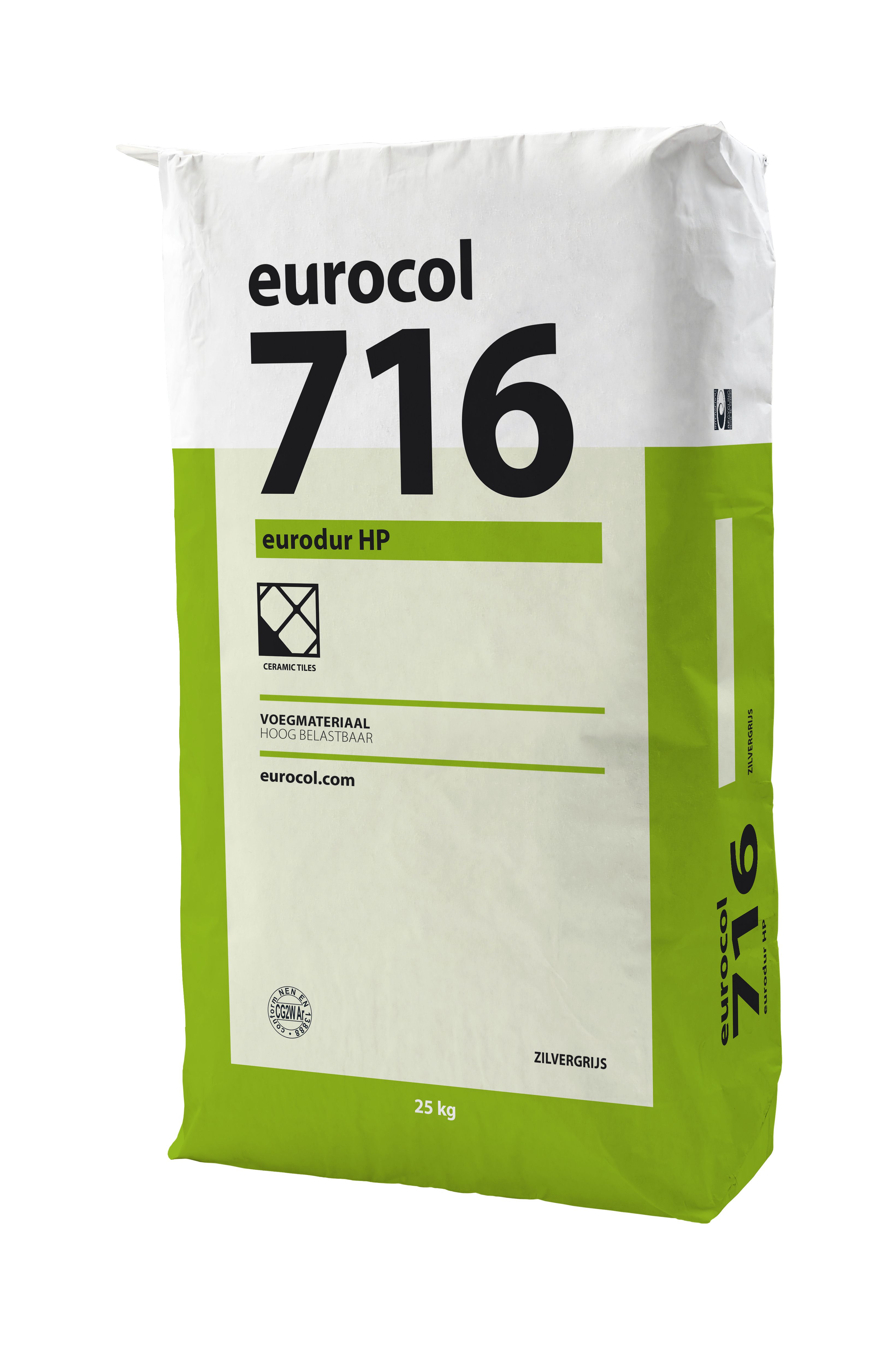 Eurocol 716 Eurodur HP zilvergrijs zak 25 kg Eurocol 716 Eurodur HP zilvergrijs zak 25 kg